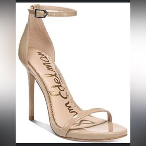 Sam Edelman Nude Strappy Heels